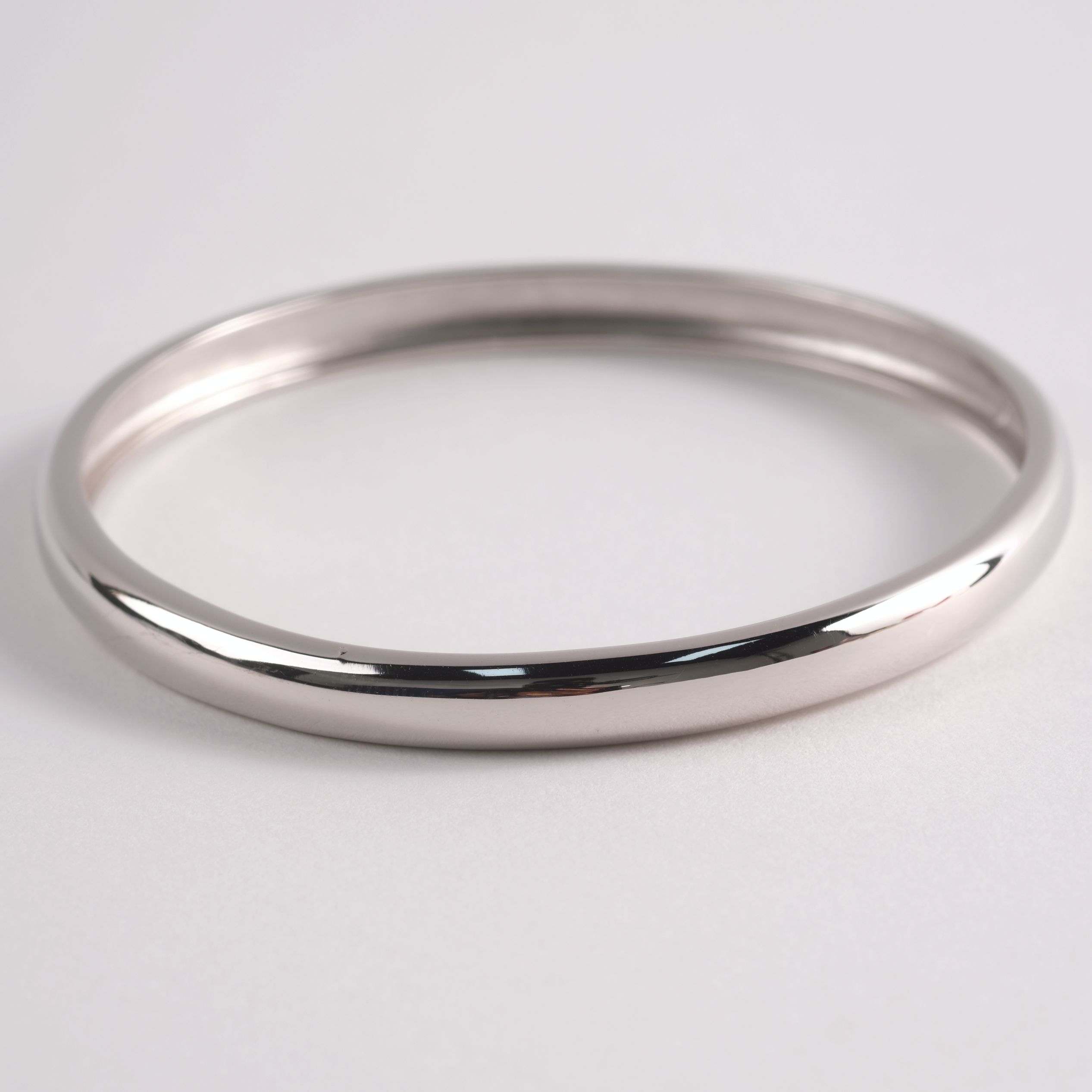 PAGE BOLD SILVER BANGLE