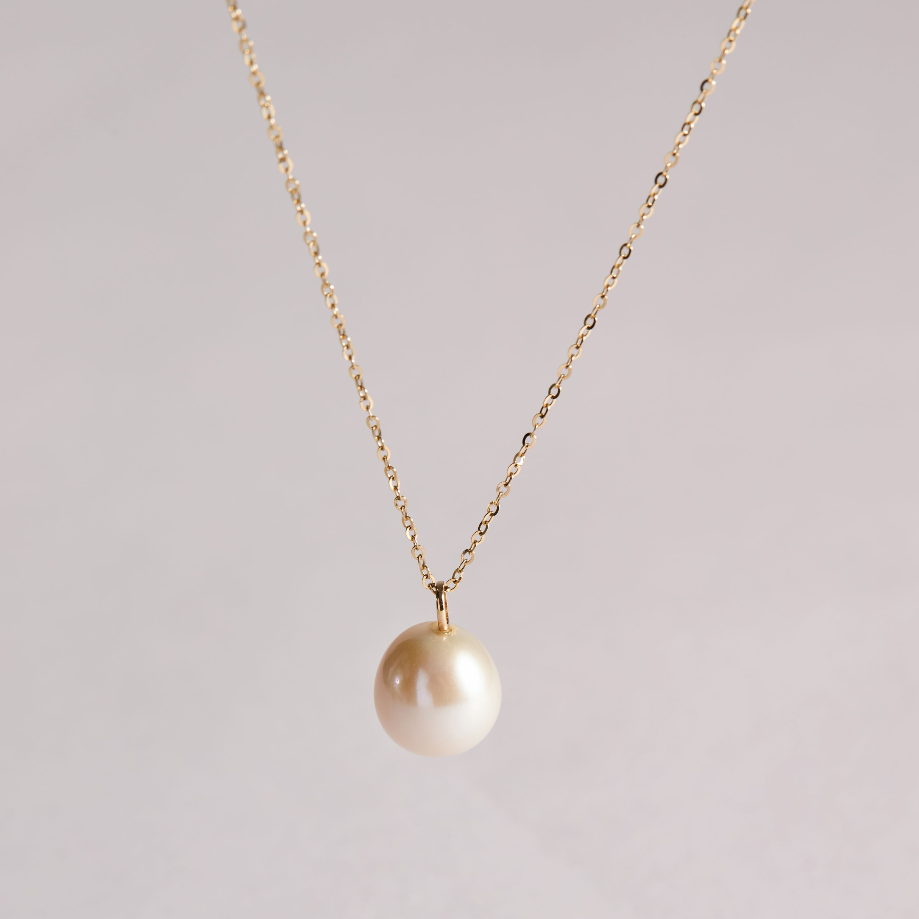 HYDERABAD REAL GOLD PEARL PENDANT NECKLACE