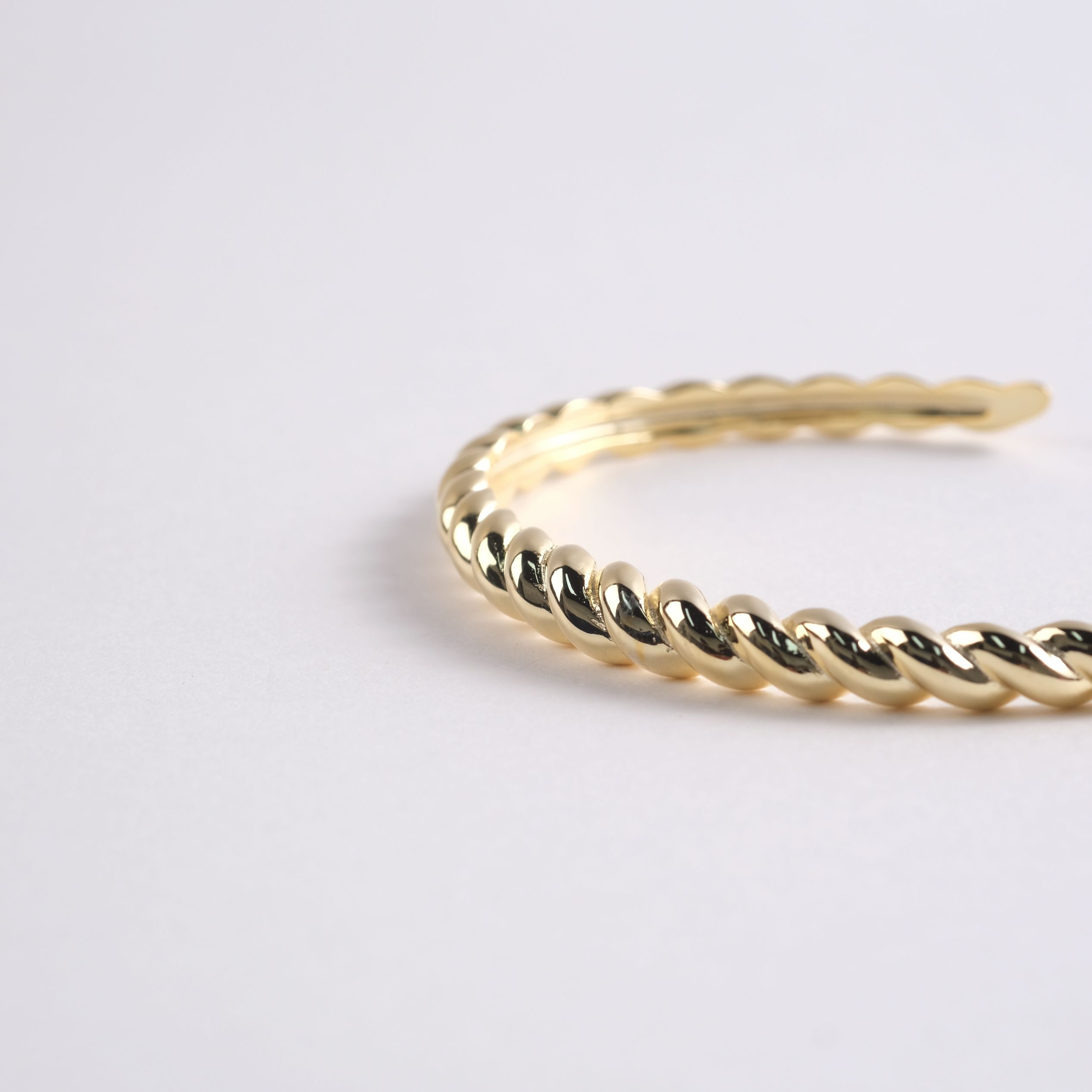 PARIS CUFF GOLD VERMEIL