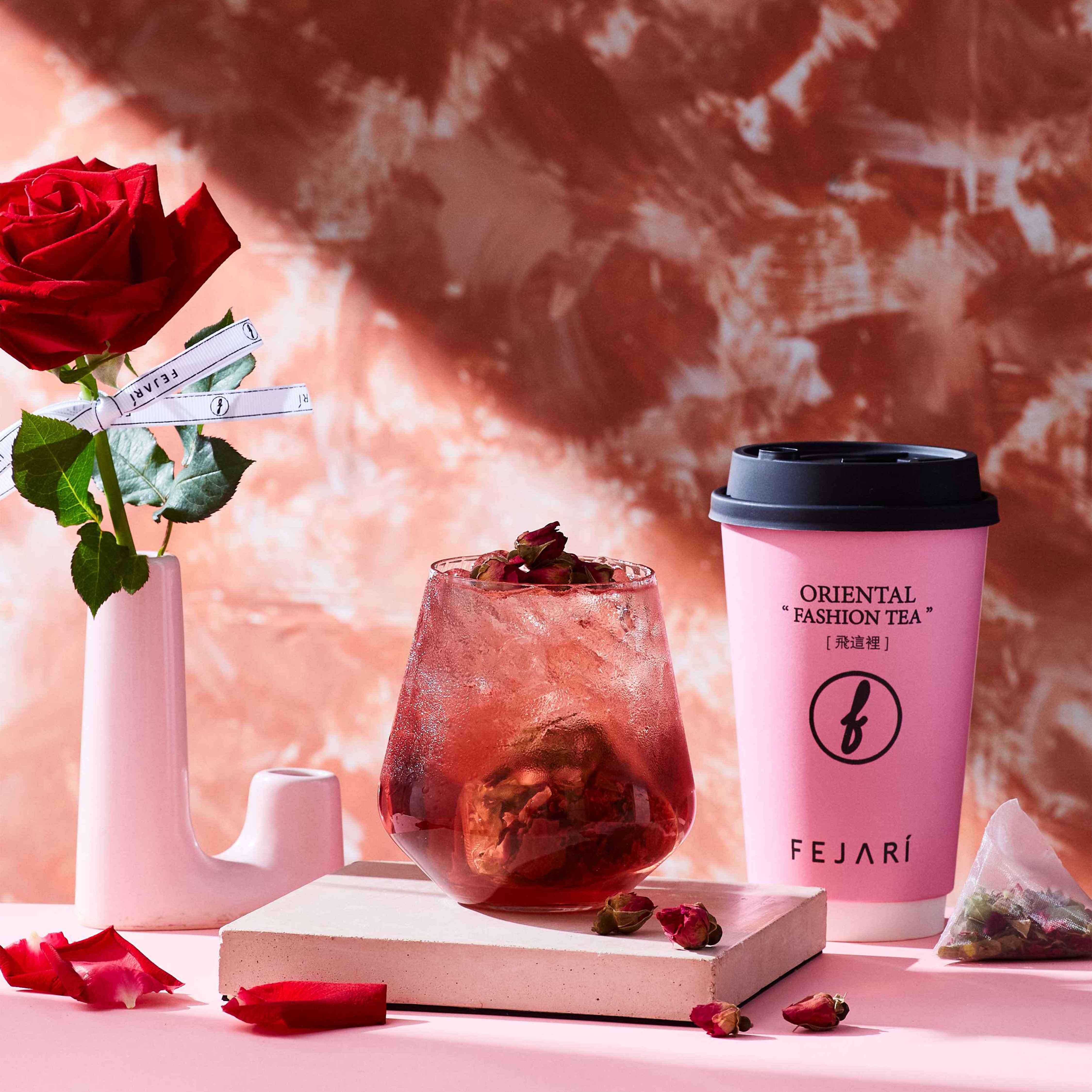 ชากุหลาบ - SKIN BLOOM ROSE TEA