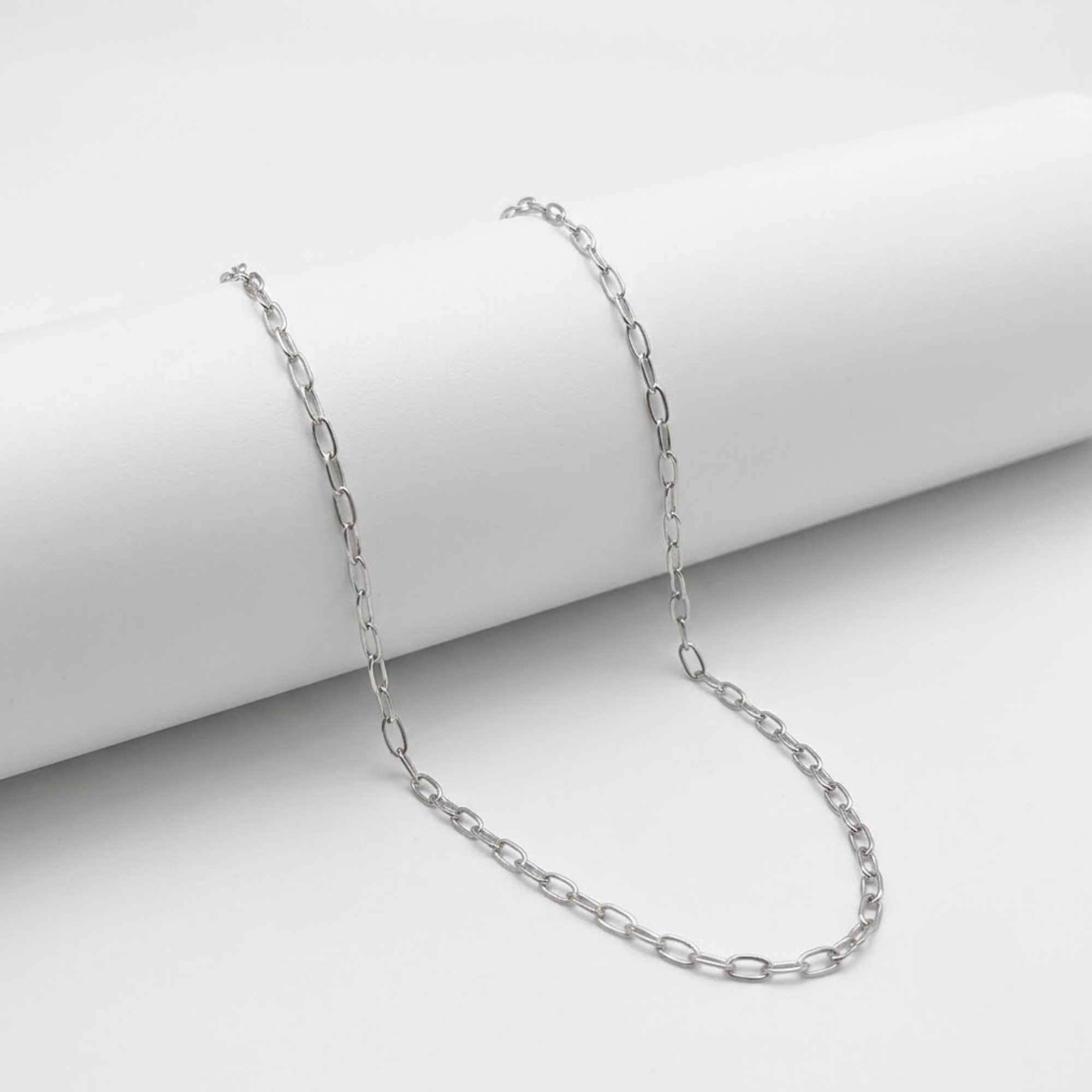 UTAH CHAIN SILVER NECKLACE
